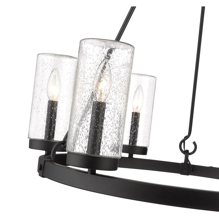 6 Light Outdoor Pendant