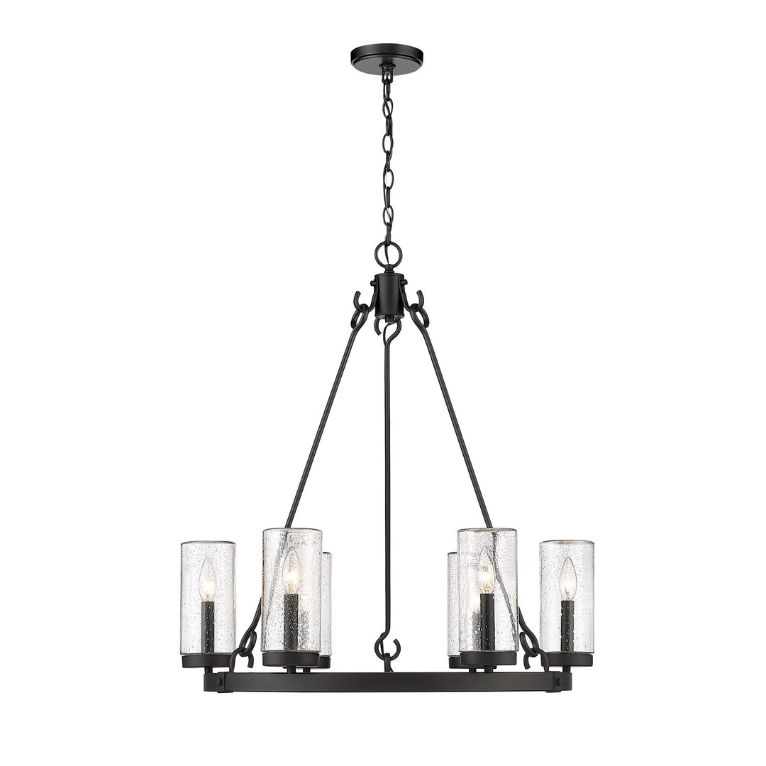 6 Light Outdoor Pendant