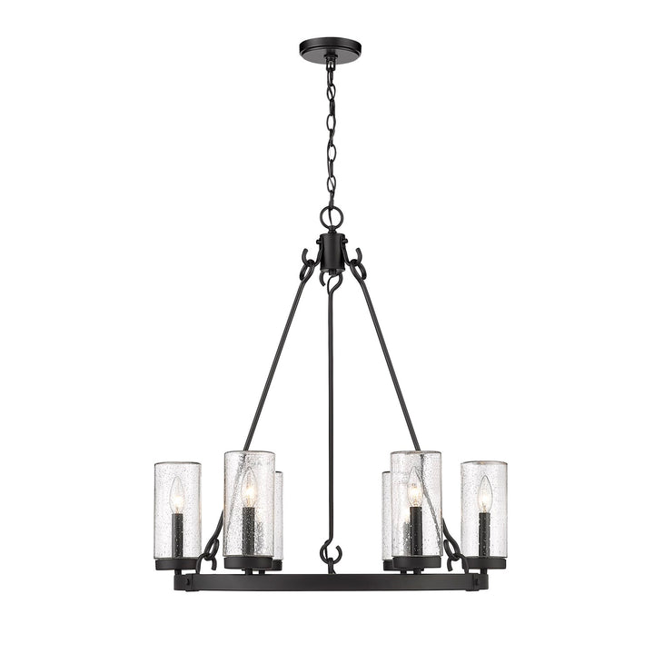 6 Light Outdoor Pendant