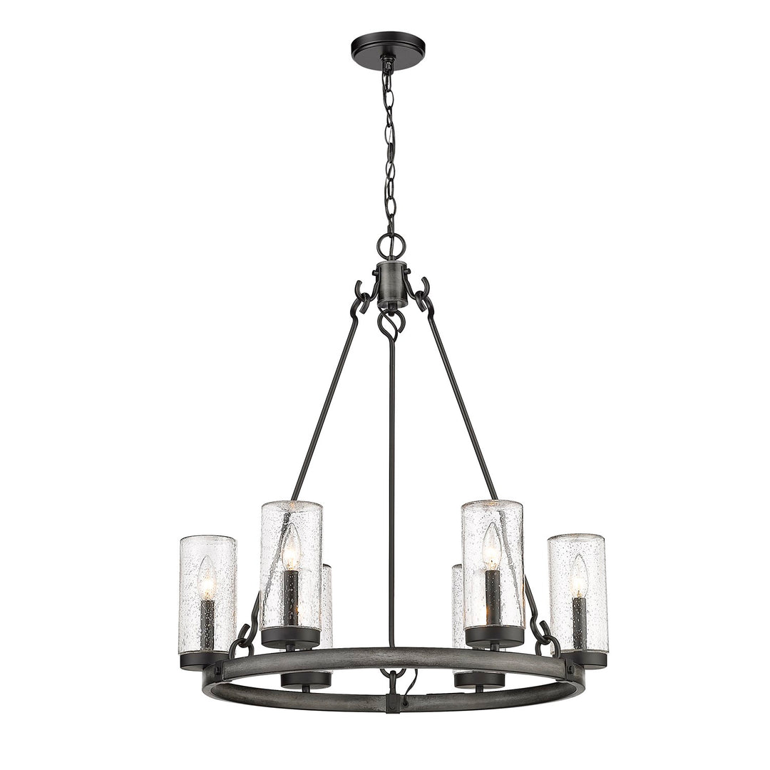 6 Light Outdoor Pendant by Z-Lite