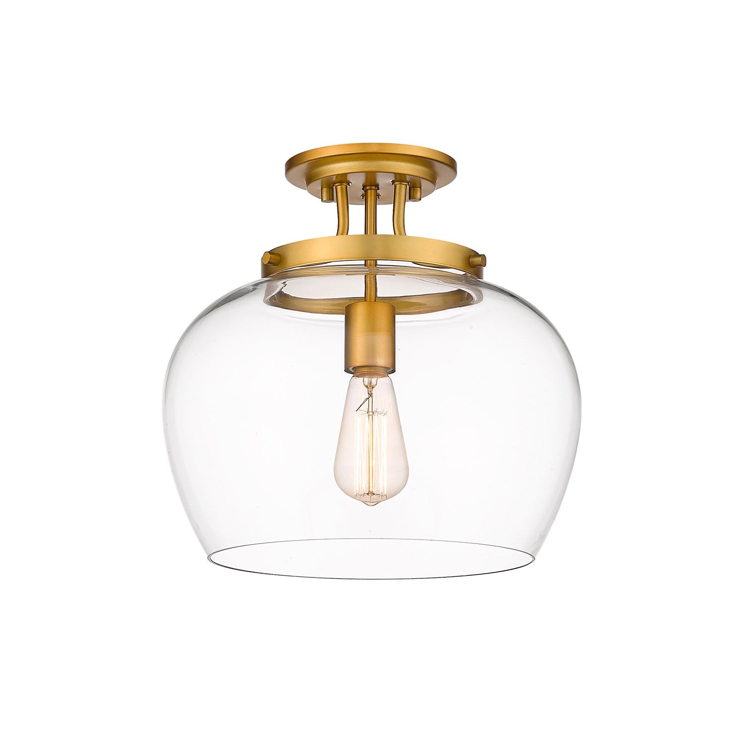 1 Light Semi Flush Mount by Z-Lite