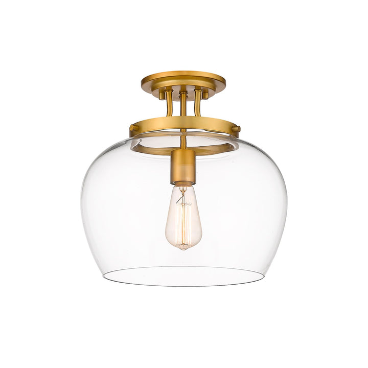 1 Light Semi Flush Mount by Z-Lite