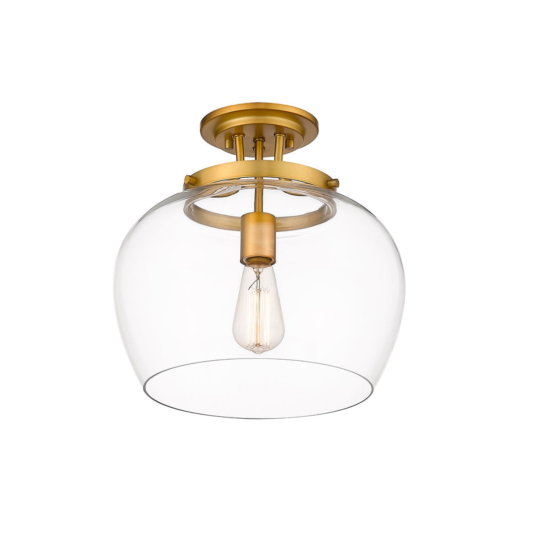 1 Light Semi Flush Mount