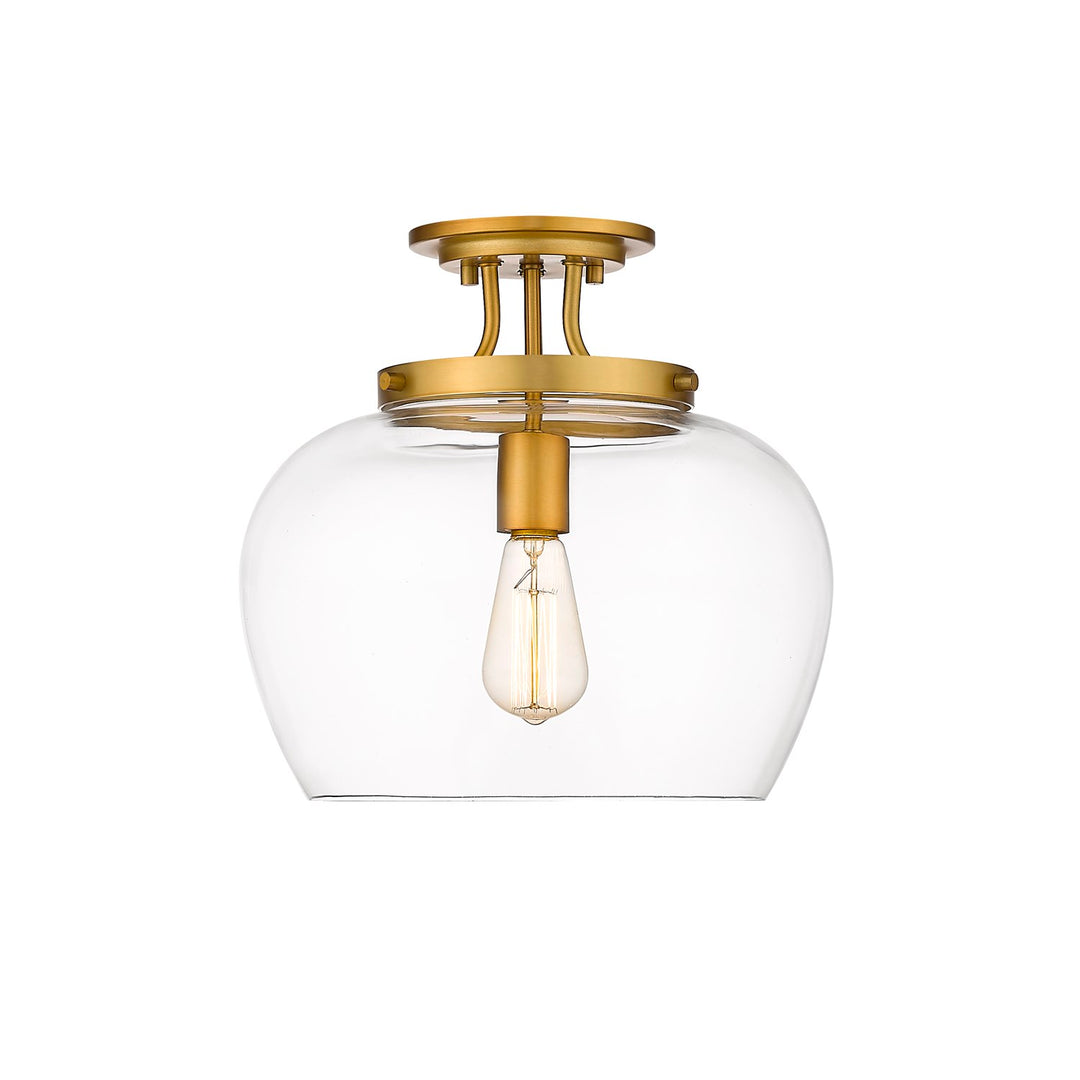 1 Light Semi Flush Mount
