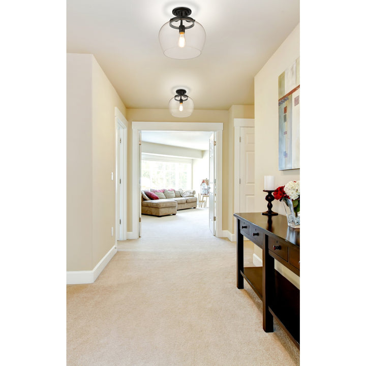 1 Light Semi Flush Mount