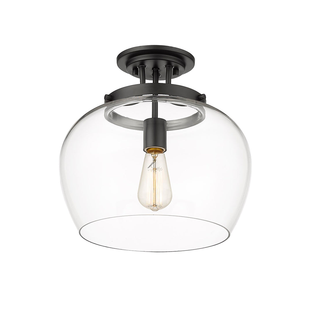 1 Light Semi Flush Mount
