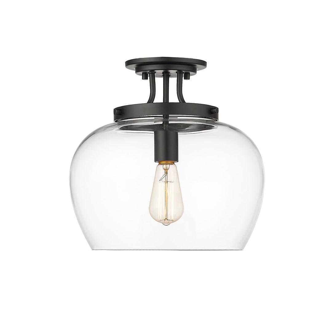 1 Light Semi Flush Mount