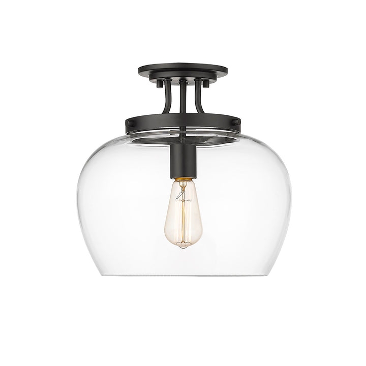 1 Light Semi Flush Mount