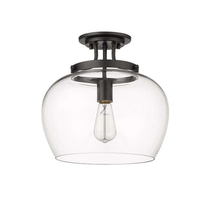 1 Light Semi Flush Mount
