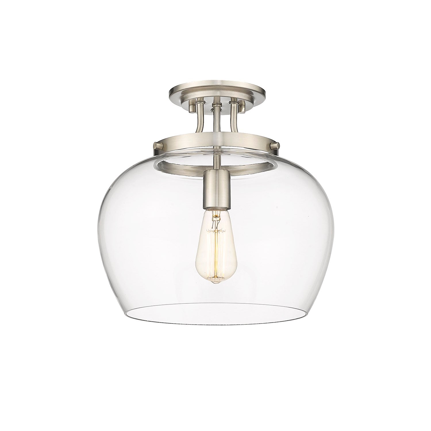1 Light Semi Flush Mount by Z-Lite