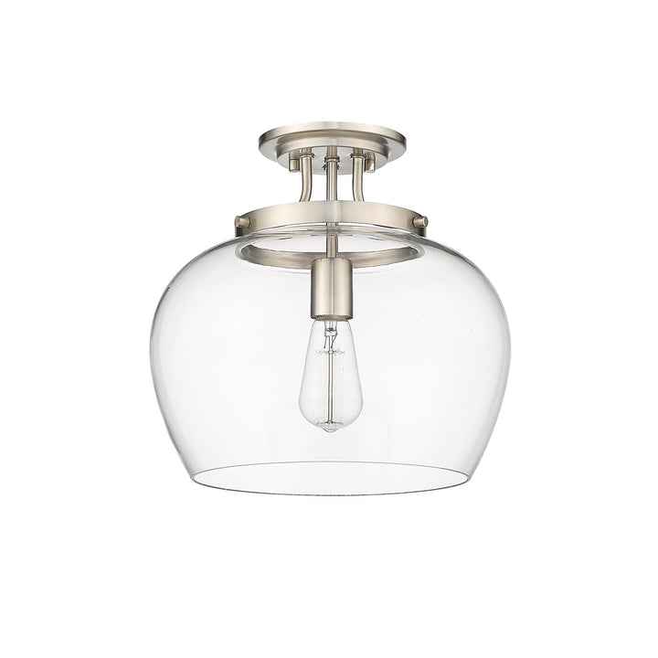 1 Light Semi Flush Mount