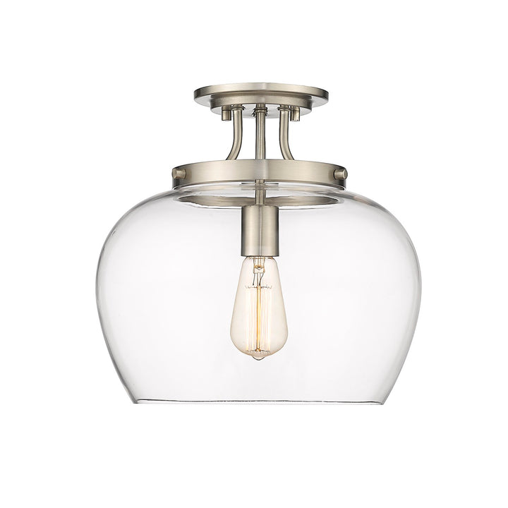 1 Light Semi Flush Mount