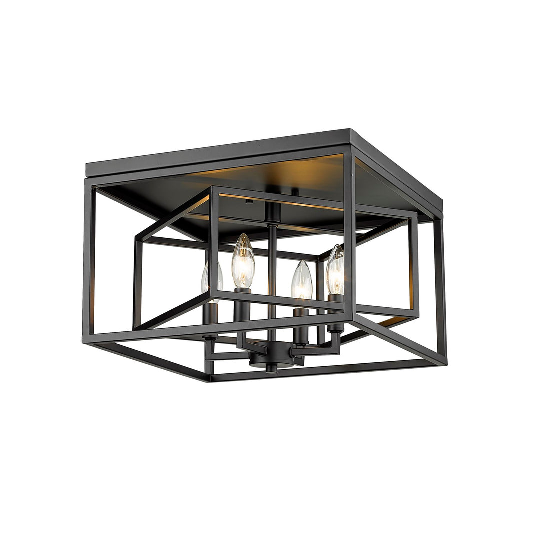 4 Light Flush Mount by Z-Lite