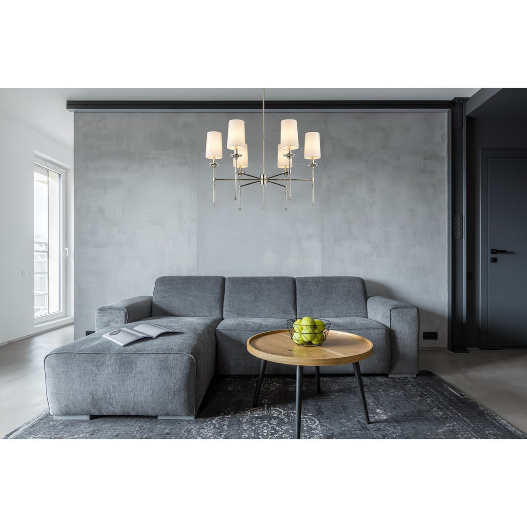 6 Light Chandelier