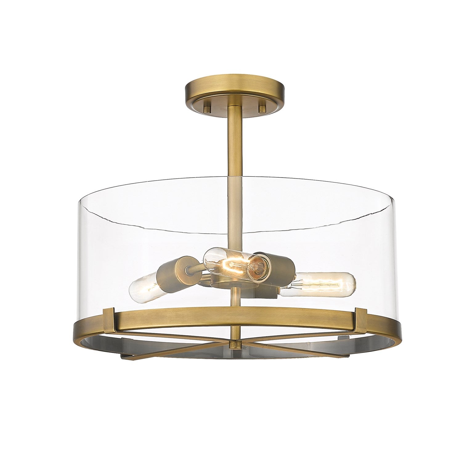 3 Light Semi Flush Mount by Z-Lite