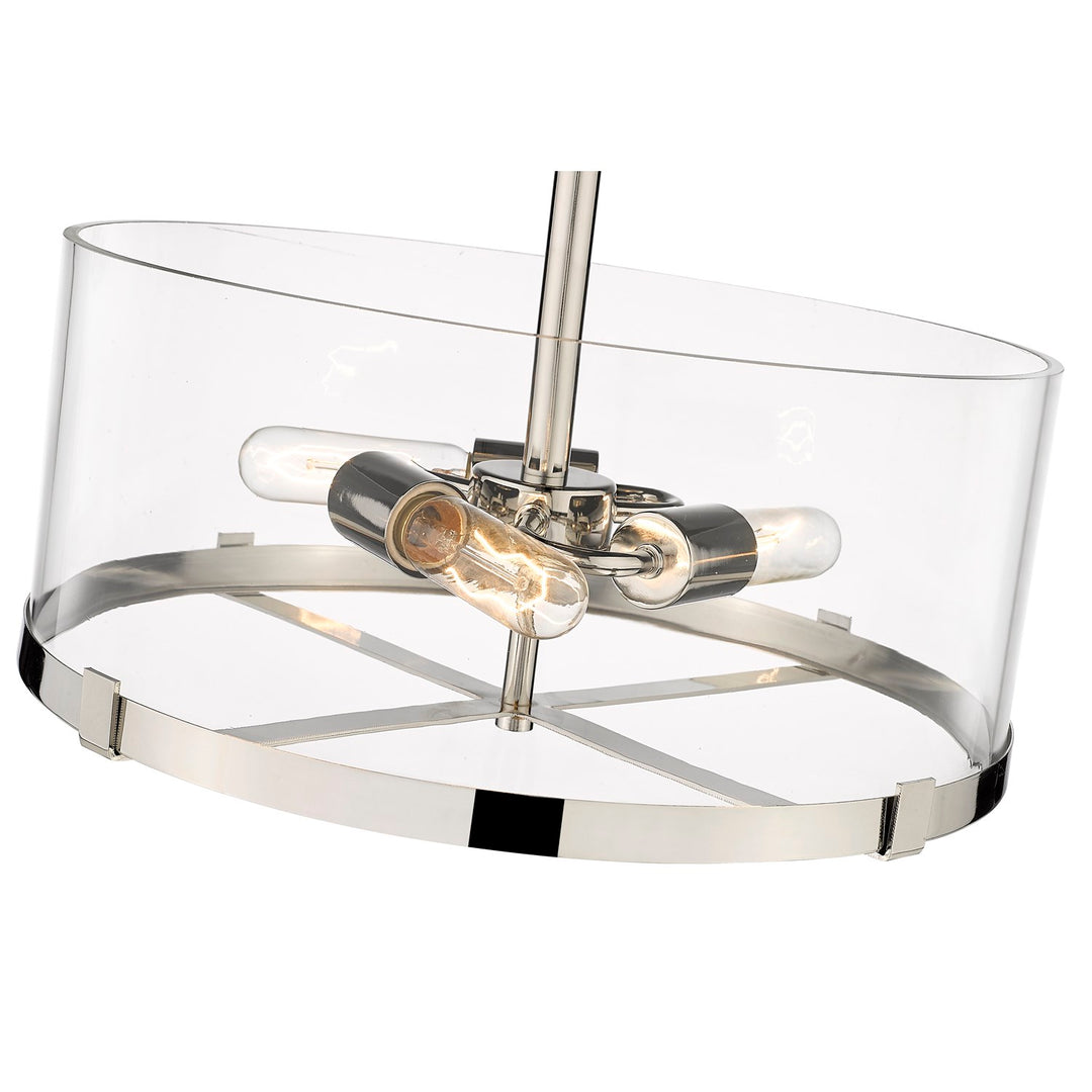 3 Light Semi Flush Mount