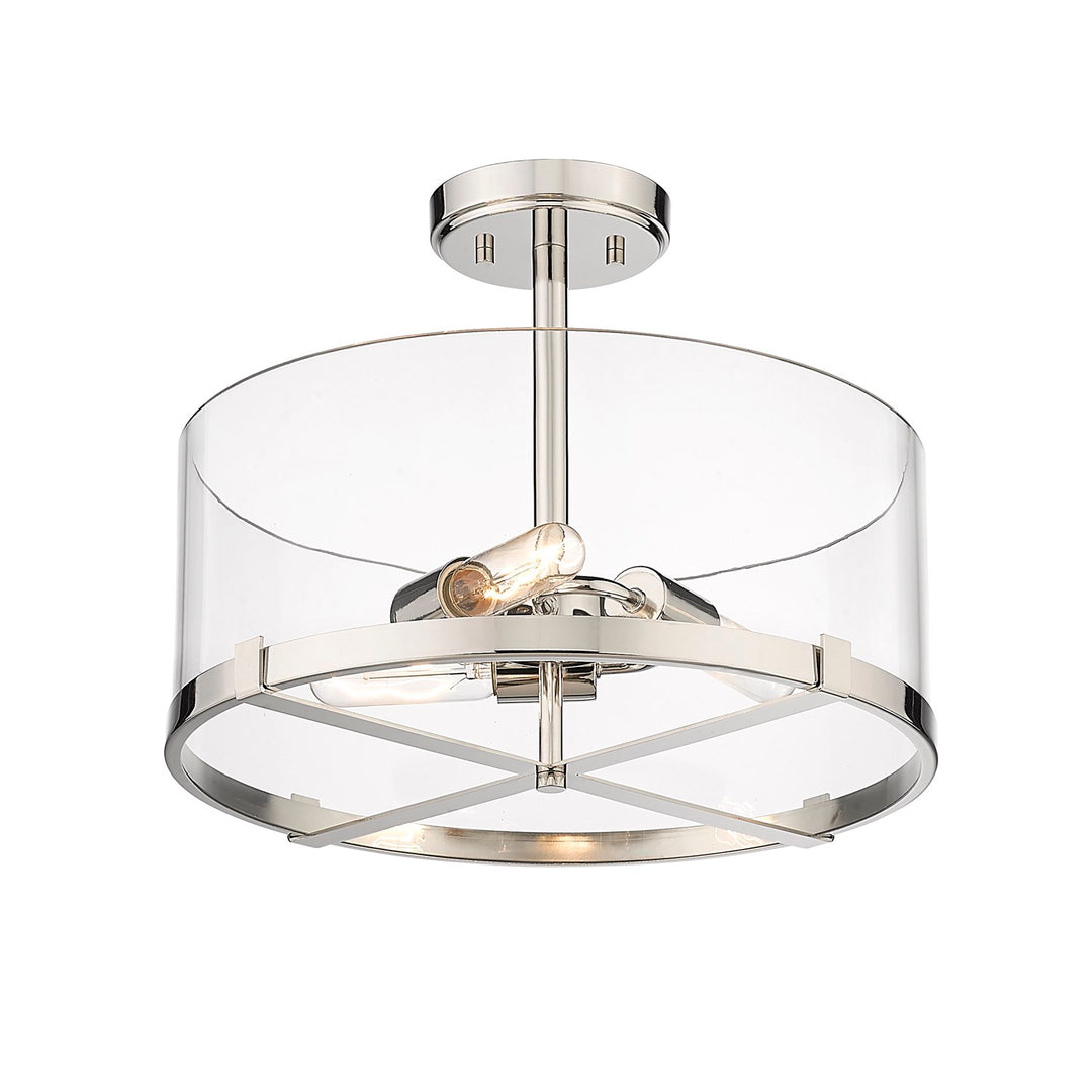 3 Light Semi Flush Mount