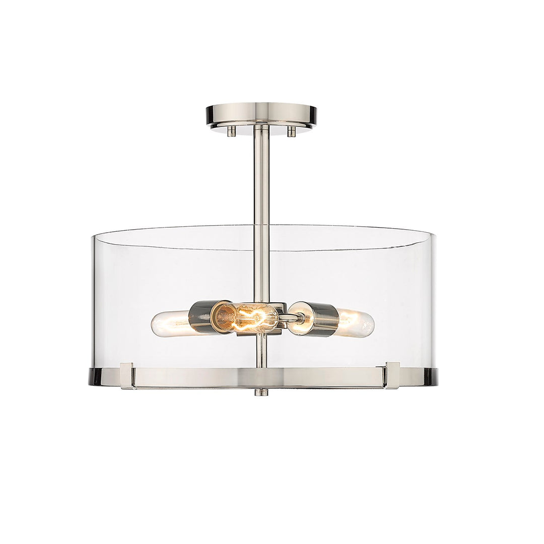 3 Light Semi Flush Mount