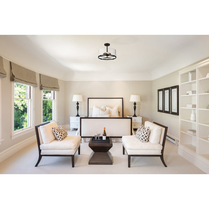 3 Light Semi Flush Mount