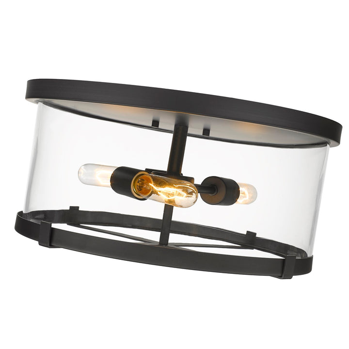 3 Light Flush Mount