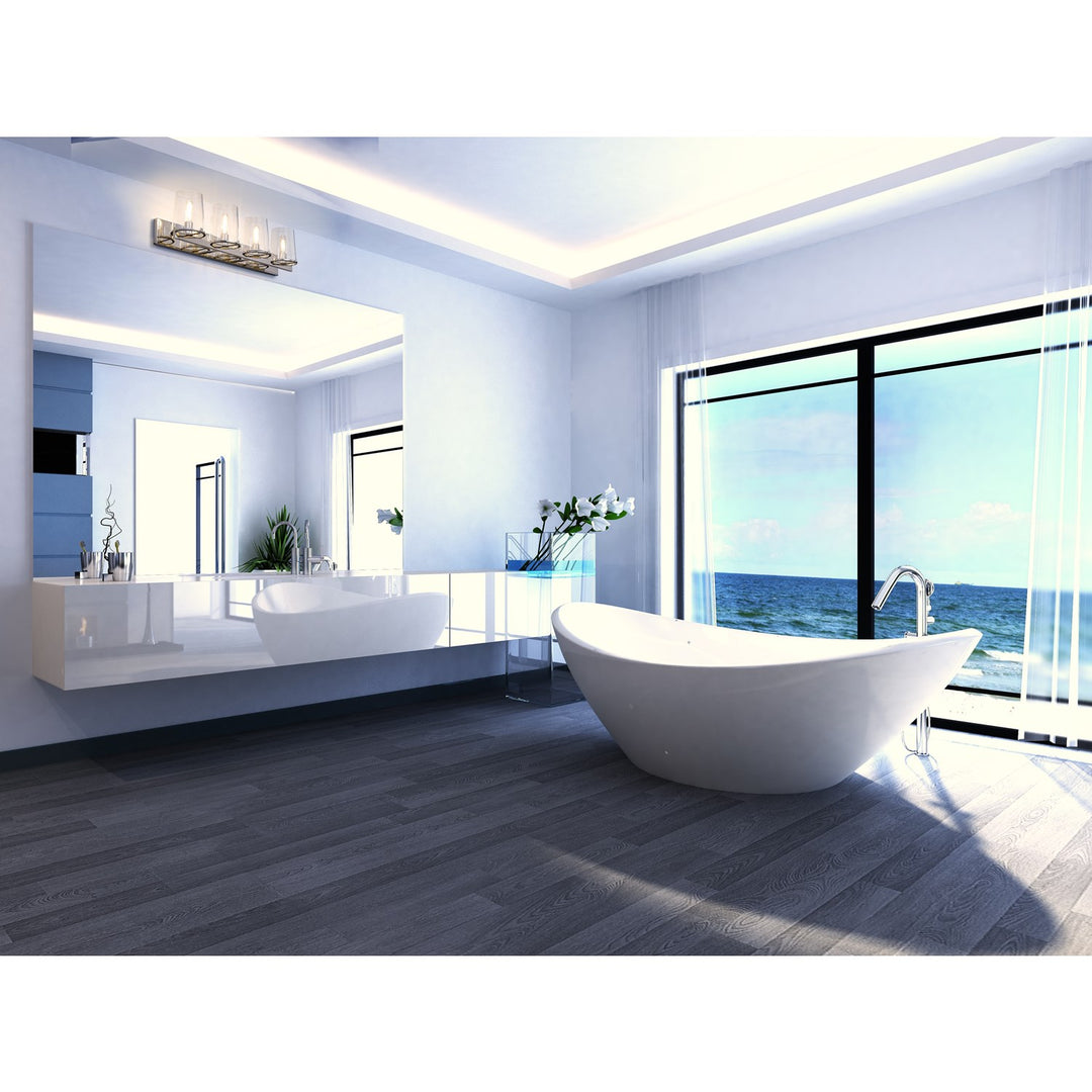 4 Light Vanity