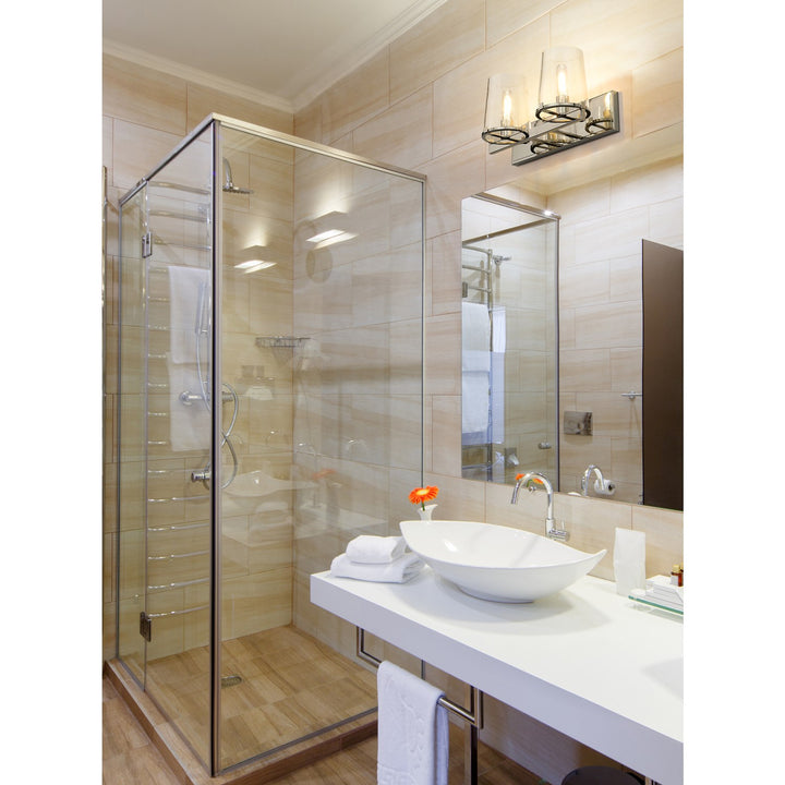 2 Light Vanity
