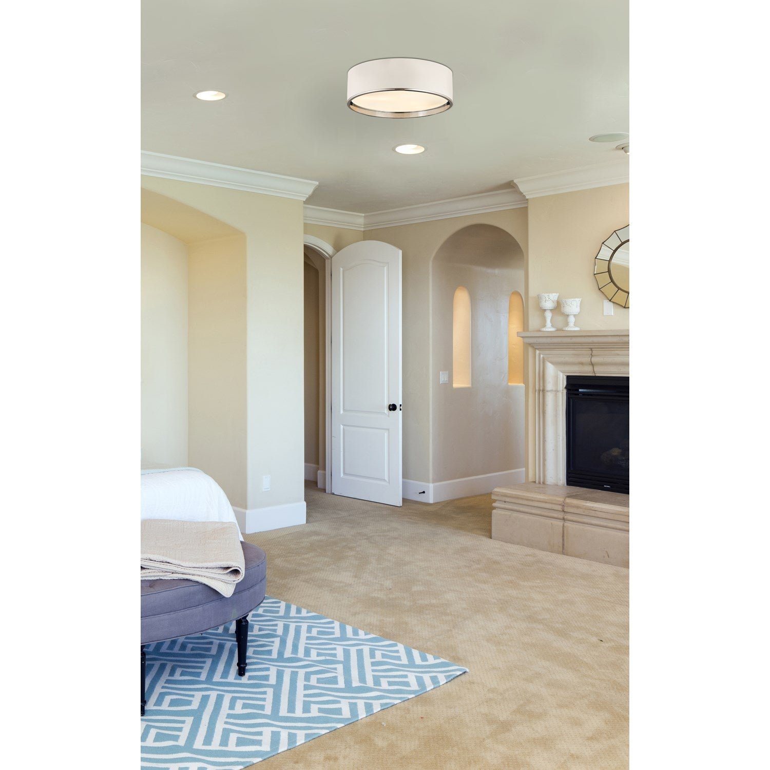 4 Light Flush Mount