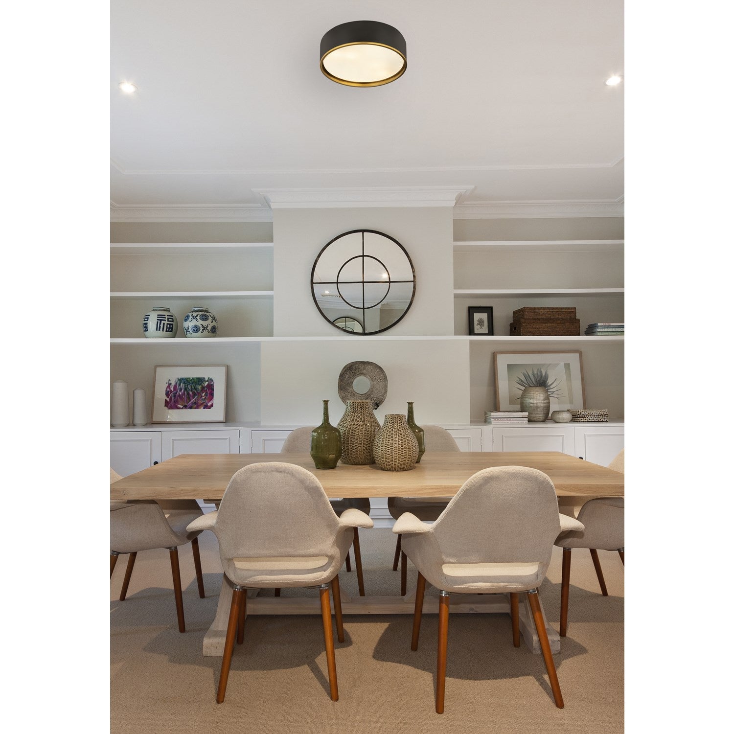 4 Light Flush Mount