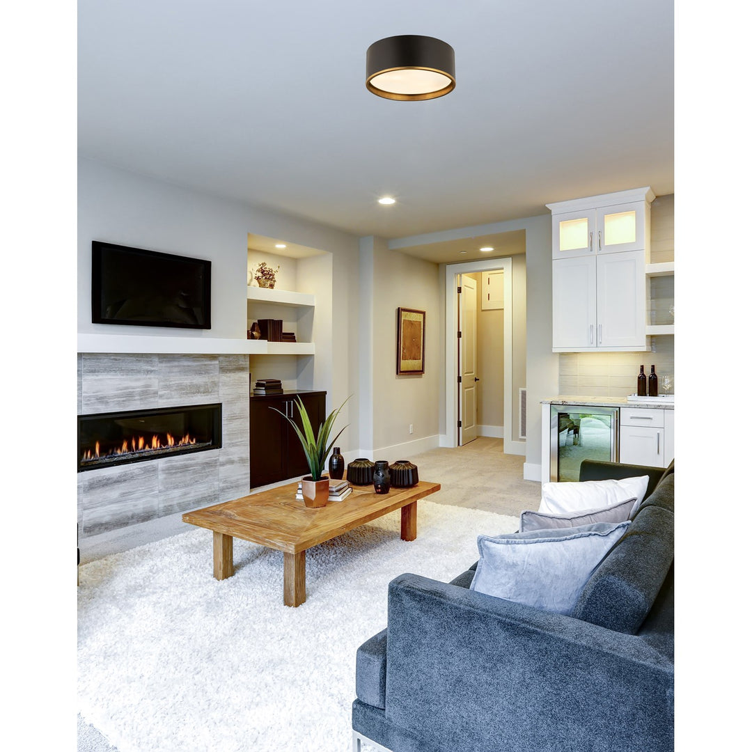 3 Light Flush Mount