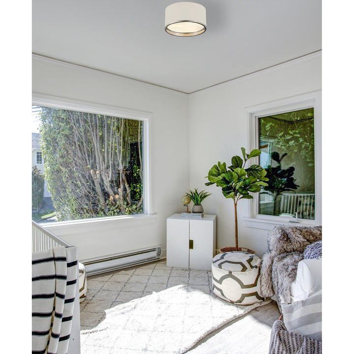 2 Light Flush Mount