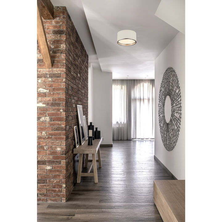2 Light Flush Mount