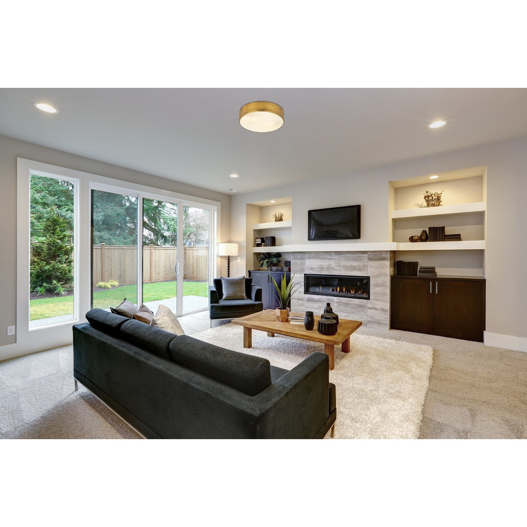 4 Light Flush Mount