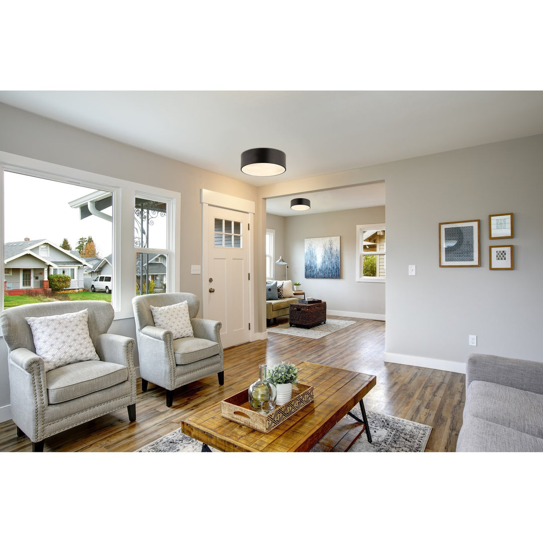 3 Light Flush Mount