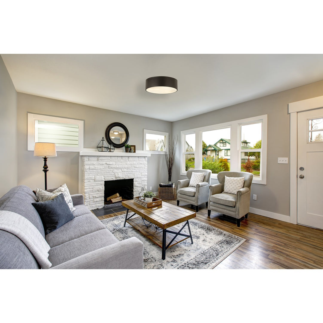 3 Light Flush Mount