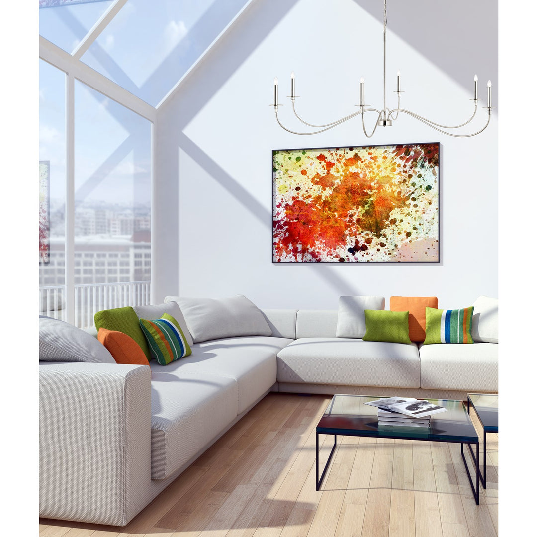6 Light Chandelier