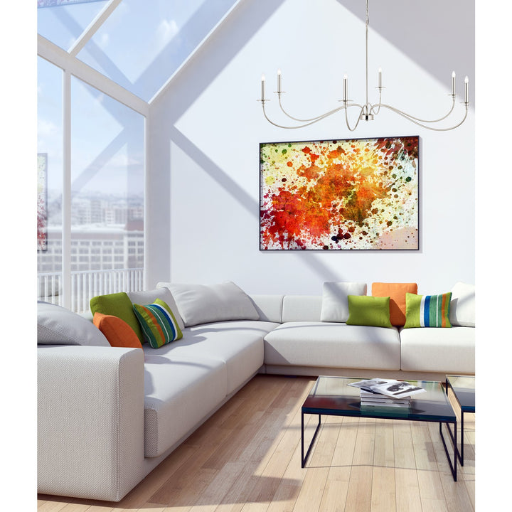 6 Light Chandelier