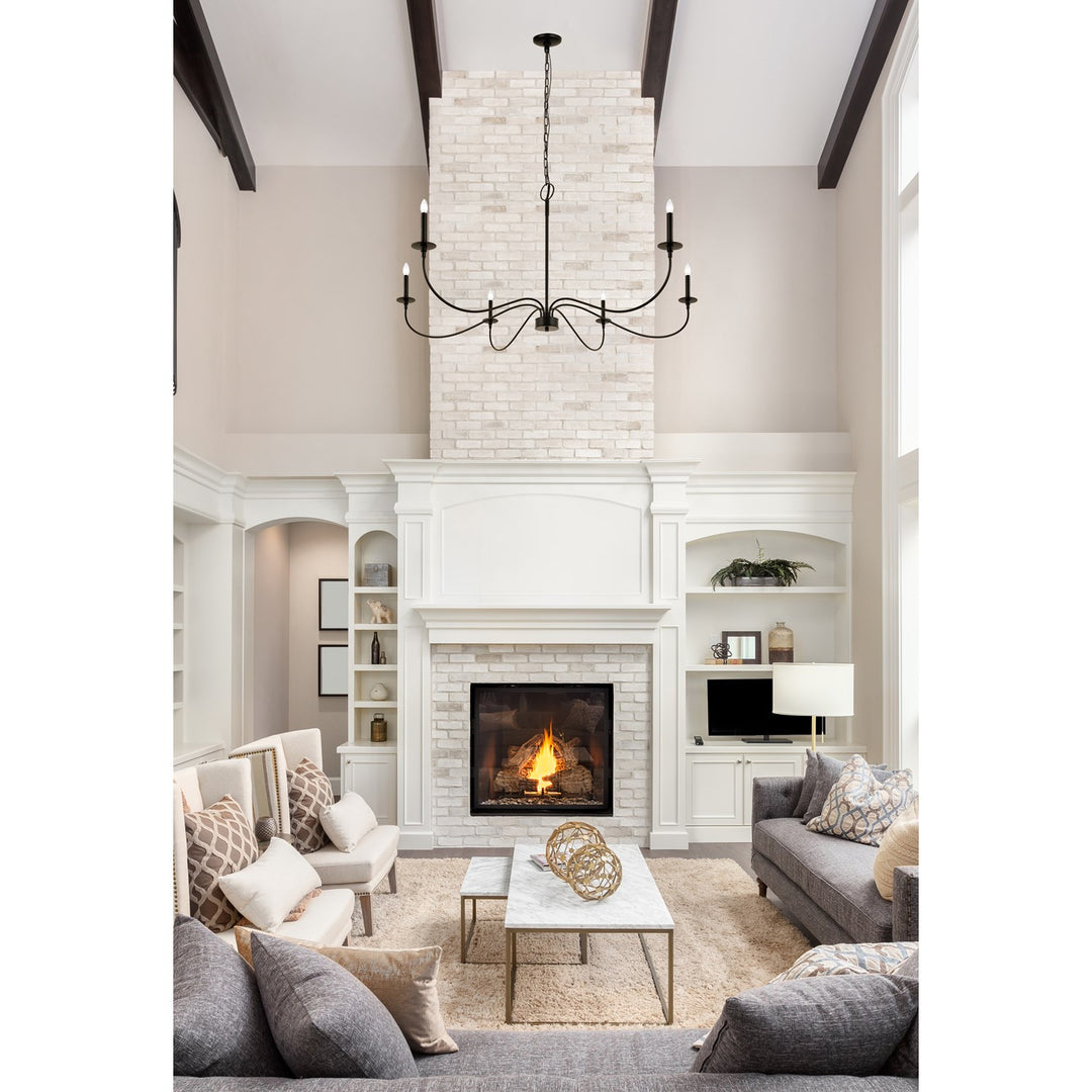 6 Light Chandelier