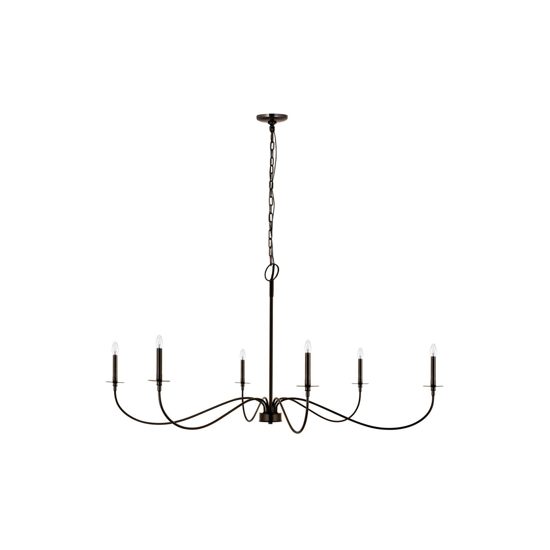 6 Light Chandelier