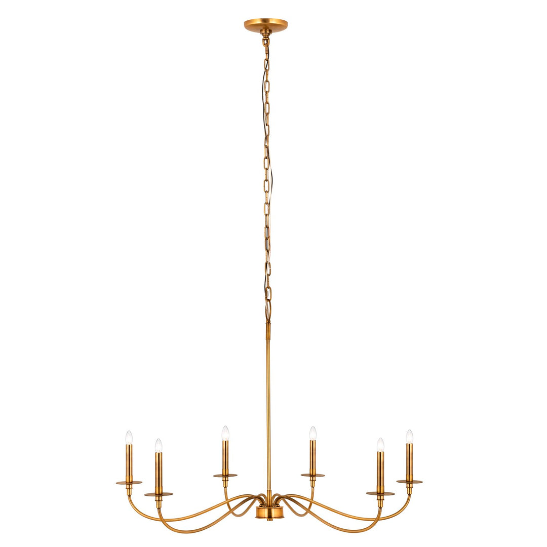 6 Light Chandelier by Z-Lite