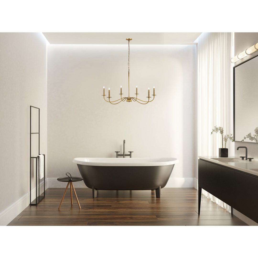 6 Light Chandelier