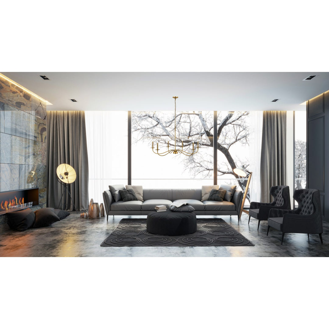 6 Light Chandelier