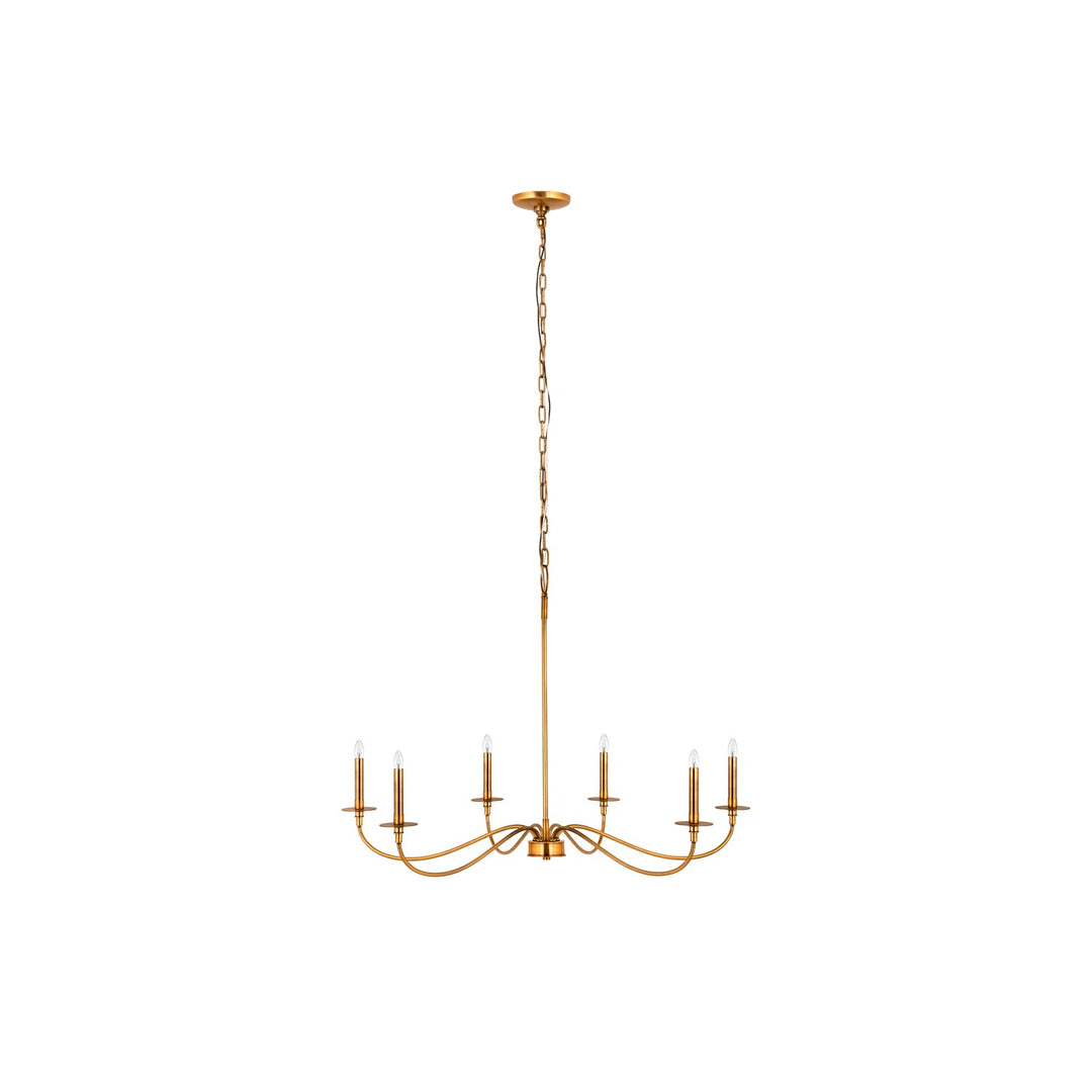 6 Light Chandelier