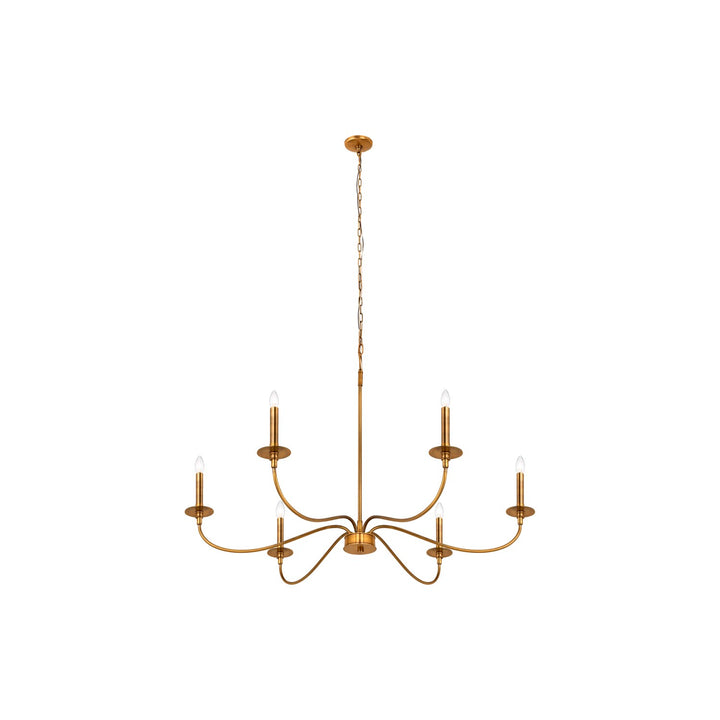 6 Light Chandelier