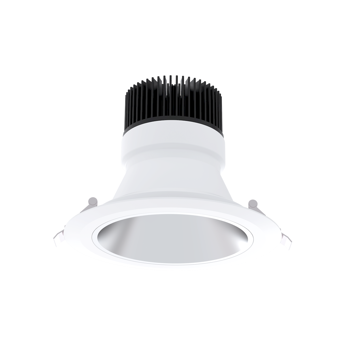 6Ó Spec6 Downlight (5Cct + 3 Output) 120-277V / 0-10V Dimmable / Alzak White Tri by American Lighting