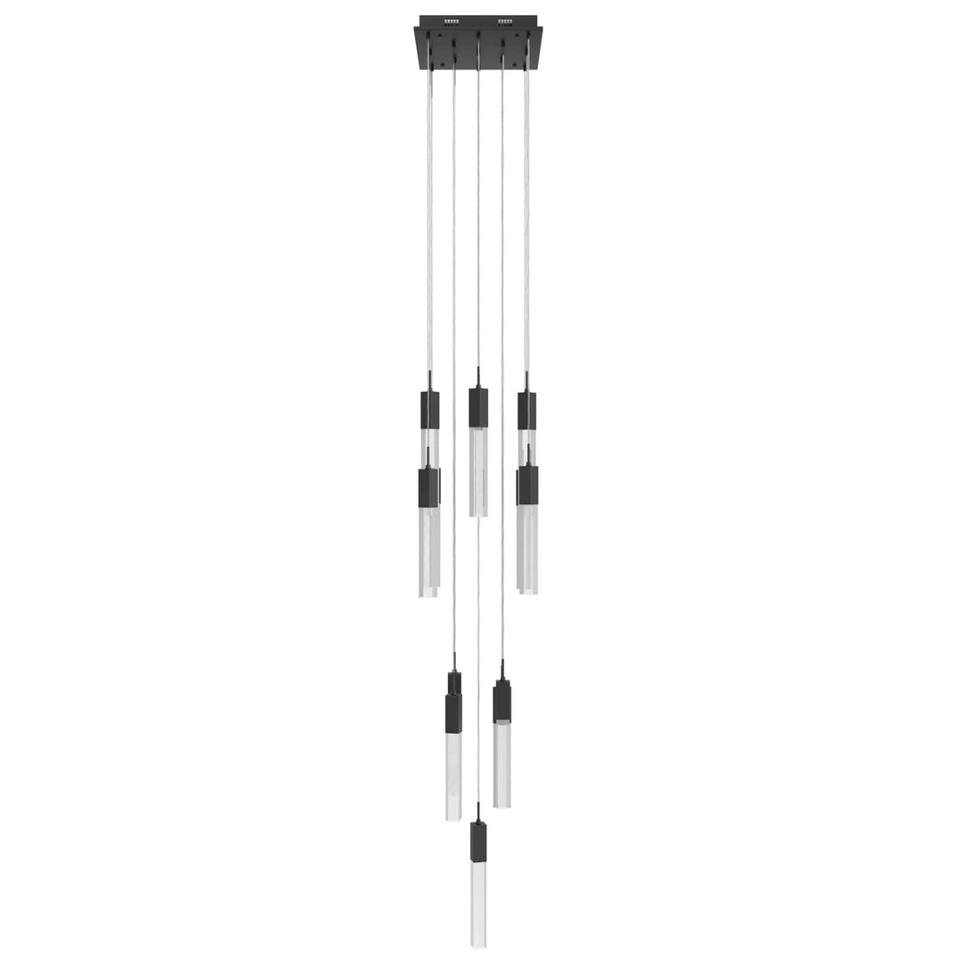 Black 13 Light Pendant Fixture