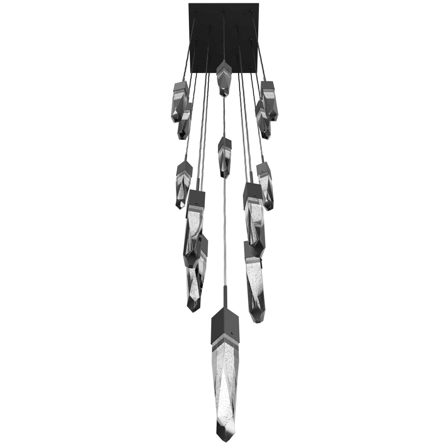 Black 13 Light Pendant Fixture