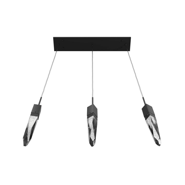 Black 3 Light Pendant Fixture