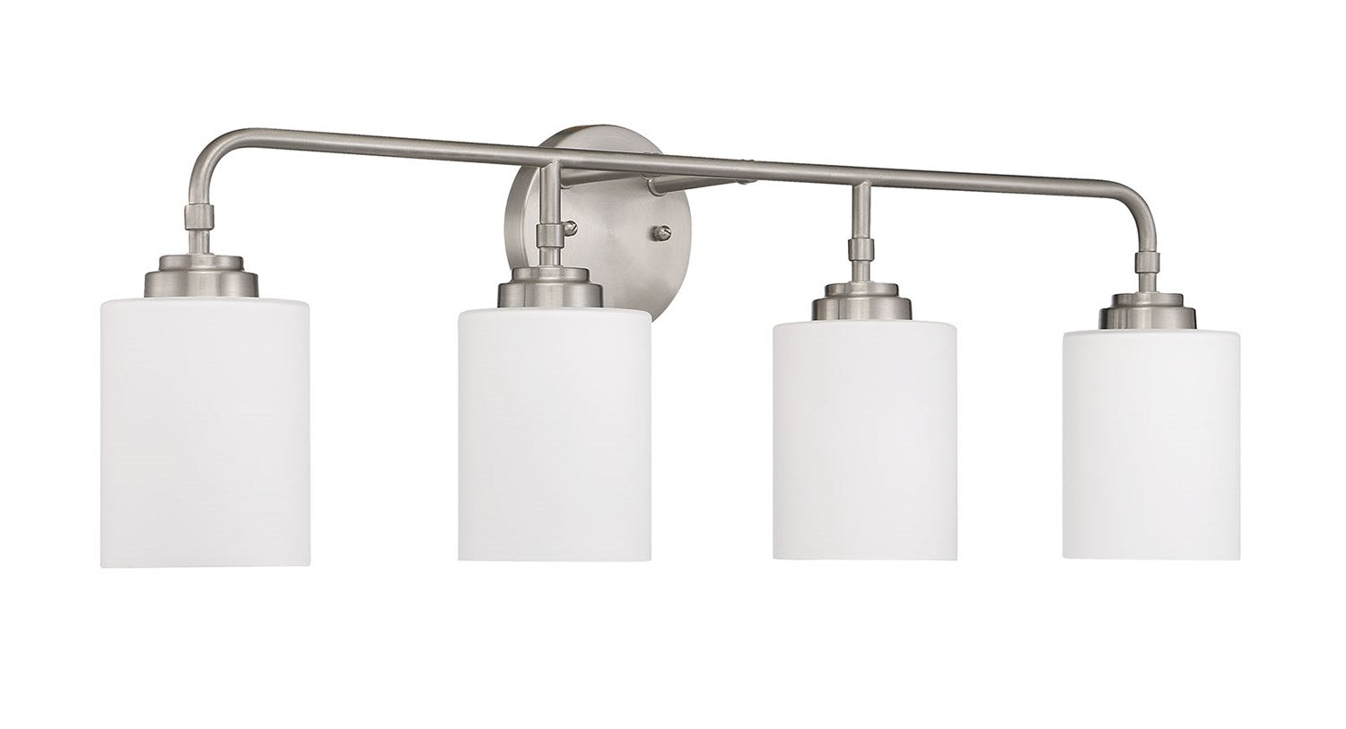 4 Light Vanity in Brushed Polished Nickel by Craftmade