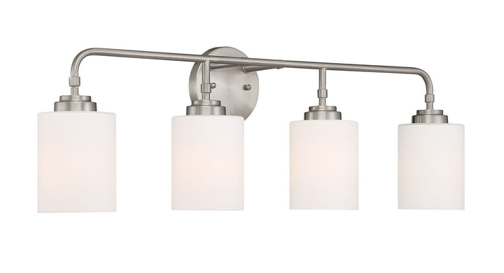 4 Light Vanity in Brushed Polished Nickel