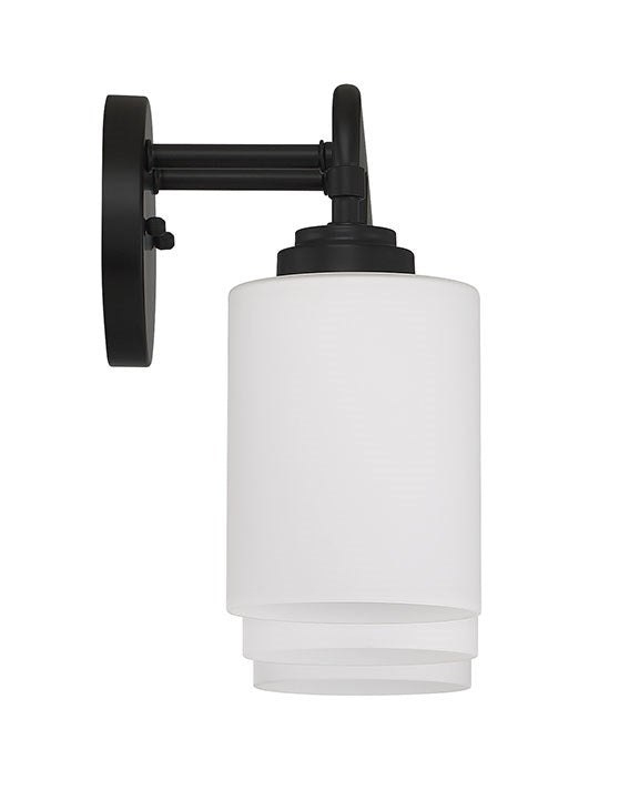 3 Light Vanity in Flat Black